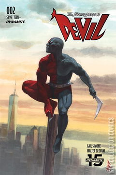 Variant Cover for The Death-Defying Devil #4