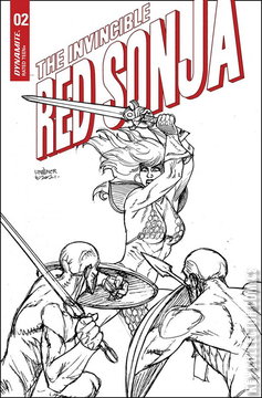 Variant Cover for Invincible Red Sonja #2