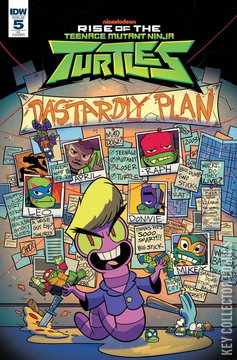 Variant Cover for Rise of the Teenage Mutant Ninja Turtles #5