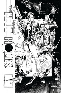Variant Cover for Plot Holes #5