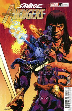 Variant Cover for Savage Avengers #25