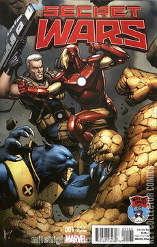 Variant Cover for Secret Wars #1