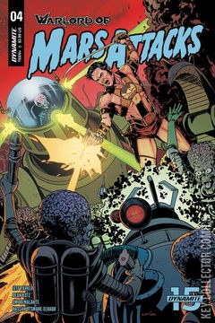 Variant Cover for Warlord of Mars Attacks #4