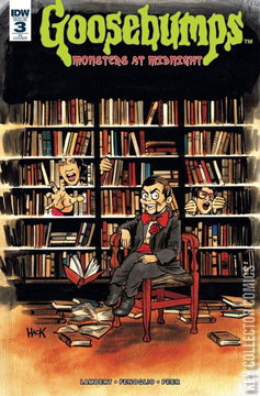 Variant Cover for Goosebumps: Monsters at Midnight #3