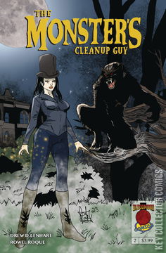 Variant Cover for Monsters: Clean Up Guy #2