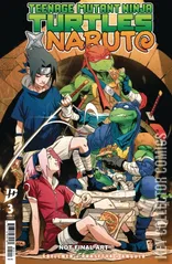 Cover for Teenage Mutant Ninja Turtles / Naruto #3