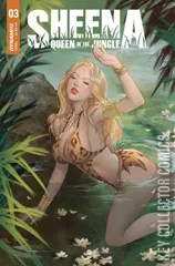 Variant Cover for Sheena, Queen of the Jungle #3