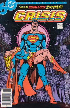 Variant Cover for Crisis on Infinite Earths #7