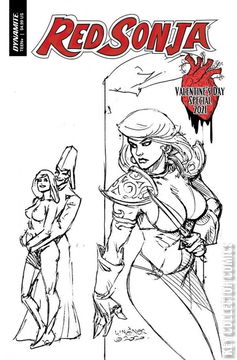 Variant Cover for Red Sonja Valentine's Day Special #2021