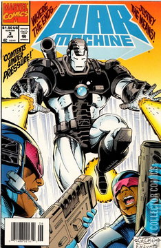 Variant Cover for War Machine #3