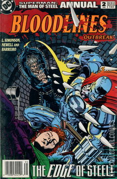 Variant Cover for Superman: The Man of Steel Annual #2