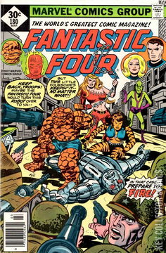 Variant Cover for Fantastic Four #180