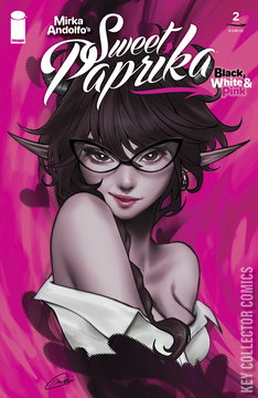 Variant Cover for Sweet Paprika: Black White and Pink #2