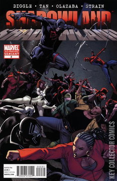 Variant Cover for Shadowland #2