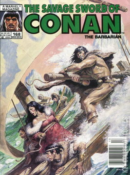 Variant Cover for Savage Sword of Conan, The #168