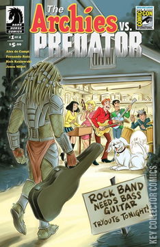 Variant Cover for Archie vs. Predator #1