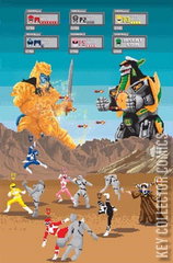 Variant Cover for Mighty Morphin Power Rangers #2