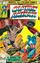 Variant Cover for Captain America #244