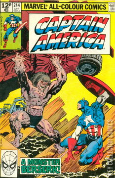 Variant Cover for Captain America #244