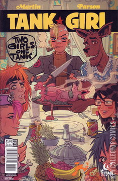 Variant Cover for Tank Girl: Two Girls One Tank #3