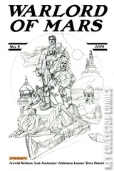 Variant Cover for Warlord of Mars #5