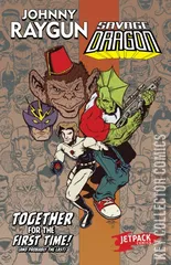 Variant Cover for The Johnny Raygun / Savage Dragon Team-Up