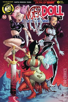 Variant Cover for Danger Doll Squad: Galactic Gladiators #3