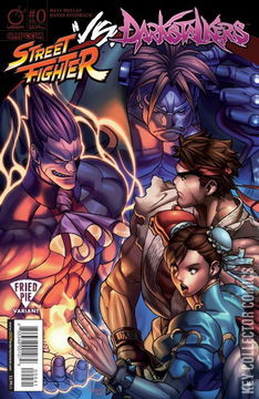 Variant Cover for Street Fighter vs. Darkstalkers #0