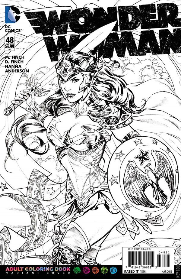 Variant Cover for Wonder Woman #48