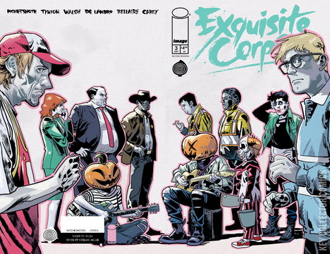Variant Cover for Exquisite Corpses #3