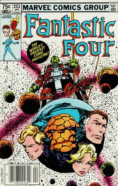 Variant Cover for Fantastic Four #253