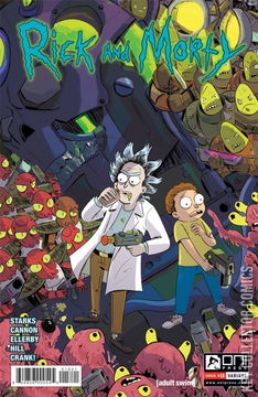 Variant Cover for Rick and Morty #18