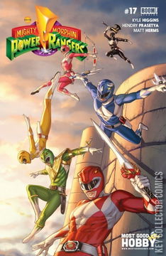 Variant Cover for Mighty Morphin Power Rangers #17