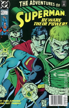 Variant Cover for Adventures of Superman #473