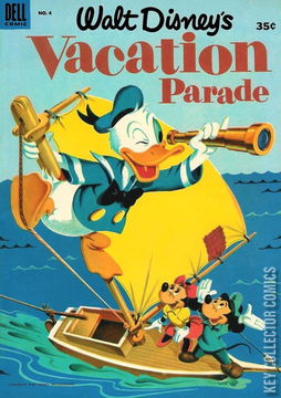 Variant Cover for Walt Disney's Vacation Parade #4