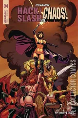 Cover for Hack / Slash vs. Chaos #4