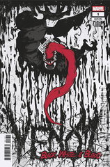 Variant Cover for Venom: Black, White & Blood #1
