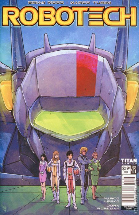 Variant Cover for Robotech #1