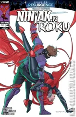 Cover for Ninjak vs. Roku #4