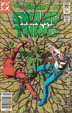 Variant Cover for Saga of the Swamp Thing #10