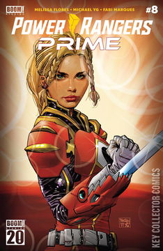 Variant Cover for Power Rangers: Prime #8
