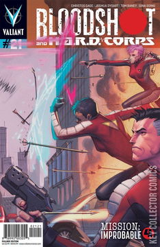 Variant Cover for Bloodshot #21