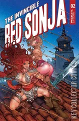 Cover for Invincible Red Sonja #2