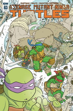 Variant Cover for Teenage Mutant Ninja Turtles #83