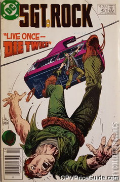 Variant Cover for Sgt. Rock #421