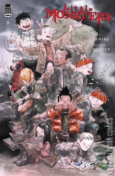 Variant Cover for Little Monsters #8