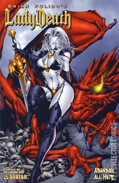 Variant Cover for Lady Death: Abandon All Hope #3