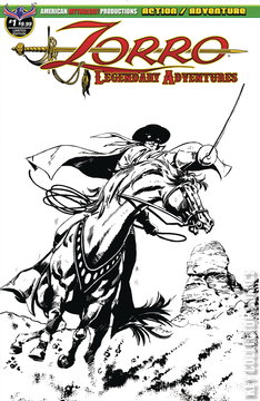 Variant Cover for Zorro Legendary Adventures #1