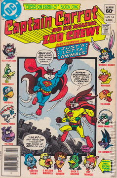 Variant Cover for Captain Carrot and His Amazing Zoo Crew #14