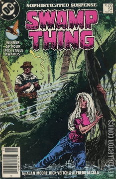 Variant Cover for Saga of the Swamp Thing #54